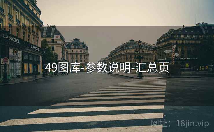 49图库-参数说明-汇总页